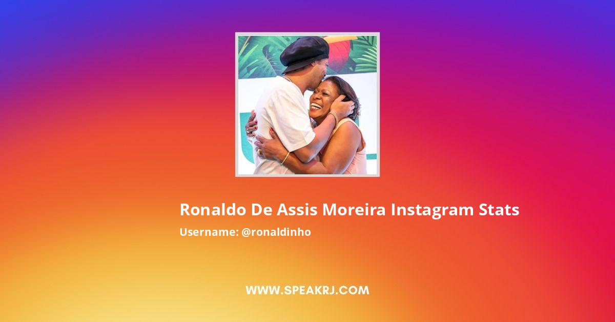 Ronaldo de Assis Moreira Instagram Stats