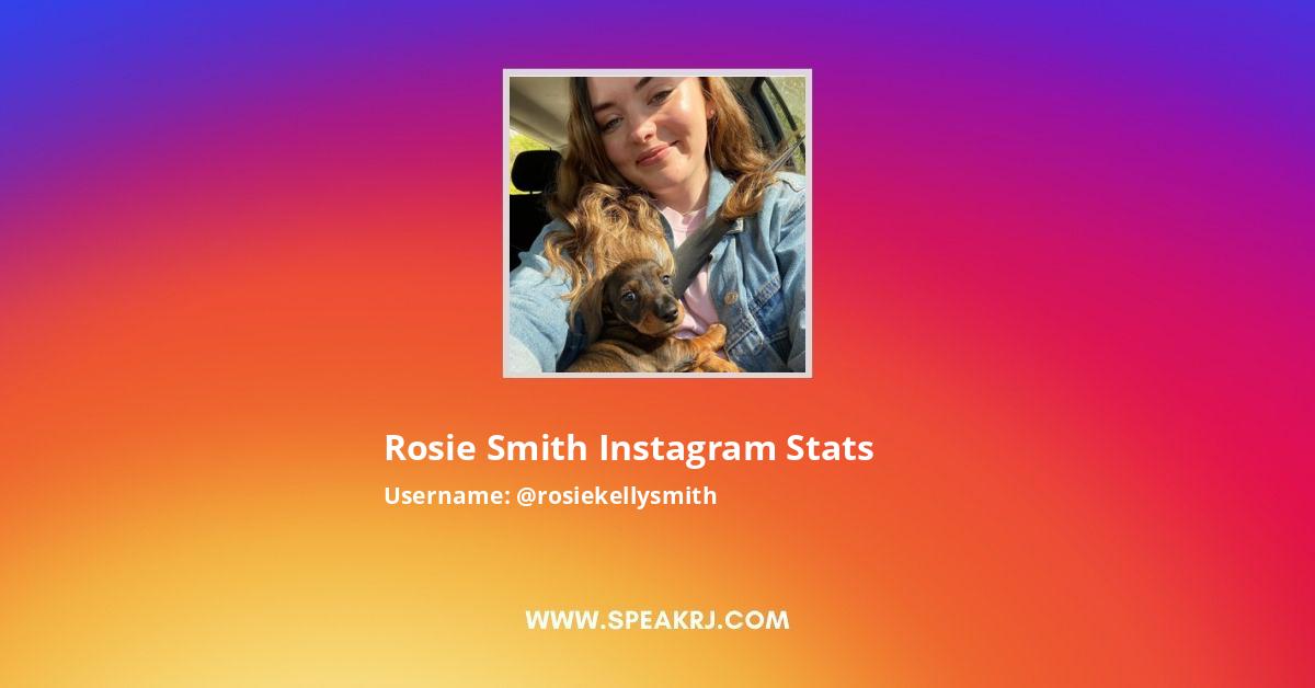 Smith instagram rosie Who is