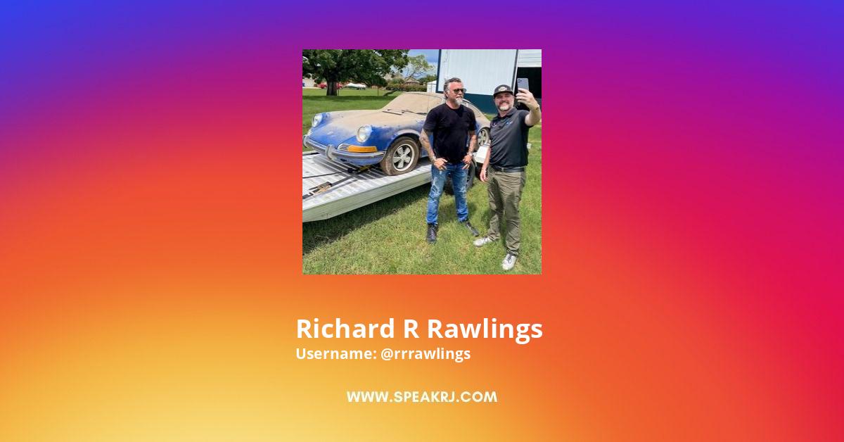 Richard R Rawlings Instagram Followers Statistics Analytics Speakrj Stats