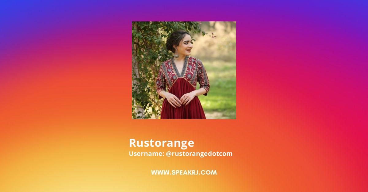 Rustorange Instagram Pictures