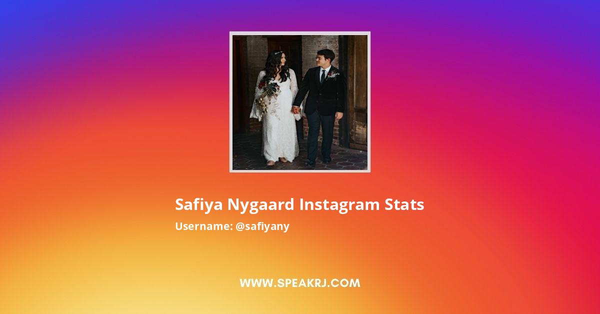 Safiya Nygaard Instagram Followers Statistics / Analytics - SPEAKRJ Stats