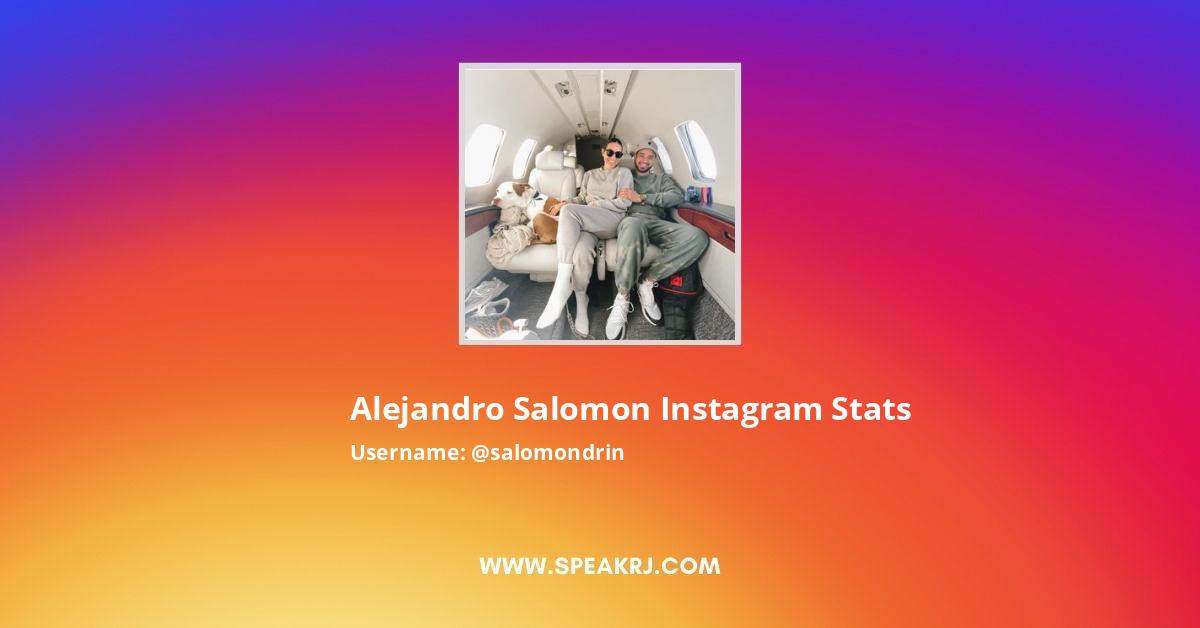 Alejandro Salomon Instagram Stats
