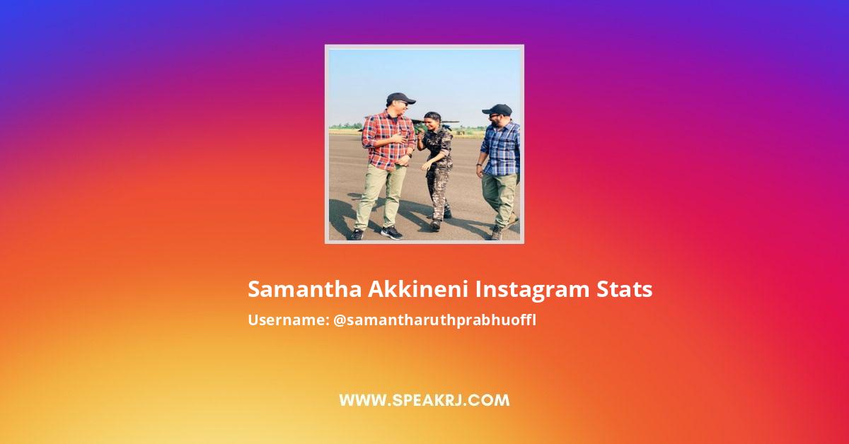 Samantha Instagram followers