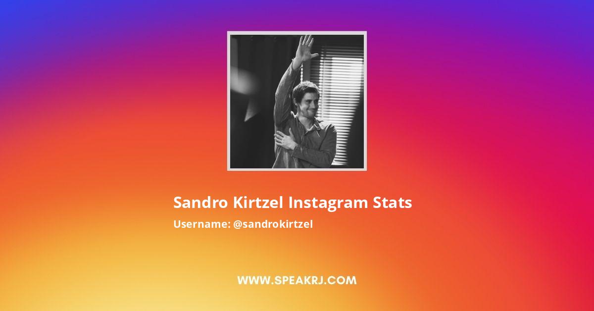 Sandro Kirtzel Instagram Pictures