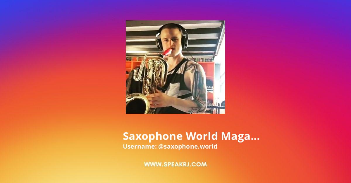 Saxophone World Magazine Instagram Pictures