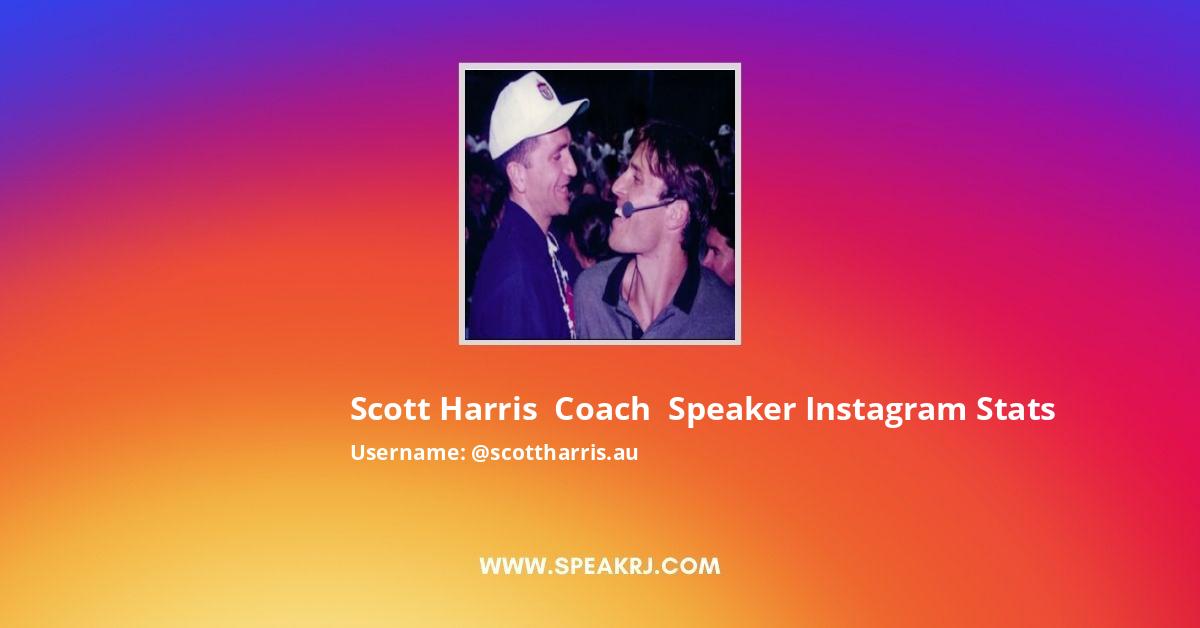 Scott Harris Coach Speaker Instagram Pictures