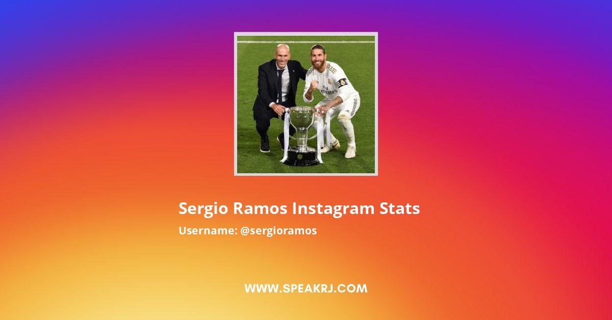 Sergio Ramos Instagram Stats