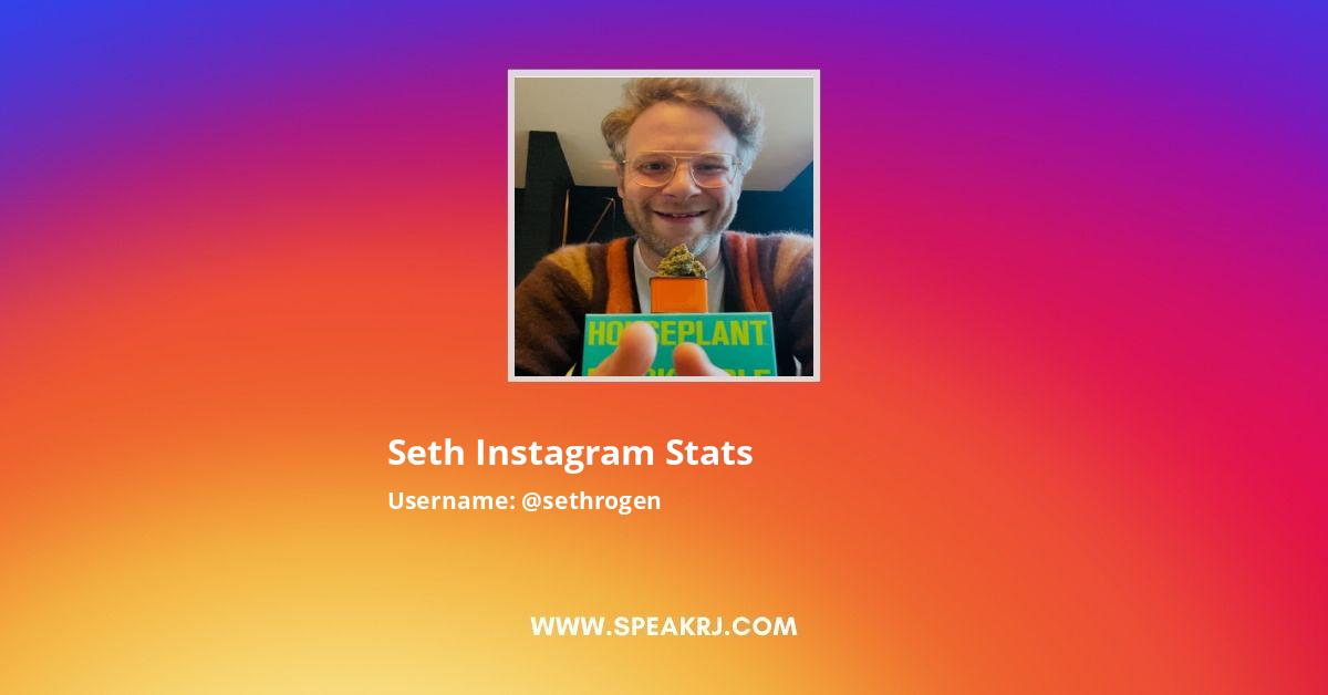 Seth Instagram Stats