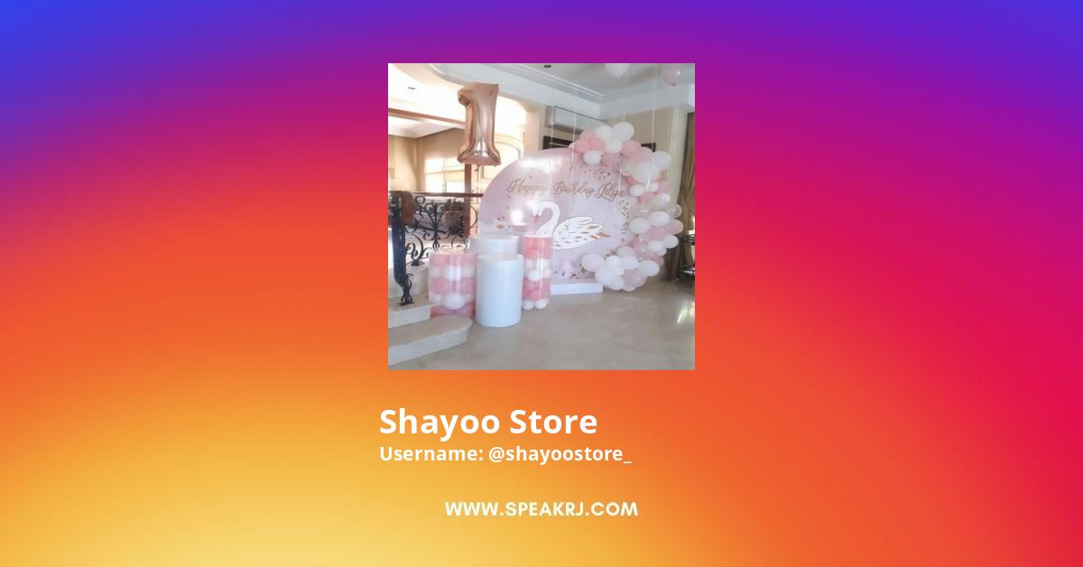 Shayoo store Instagram Pictures
