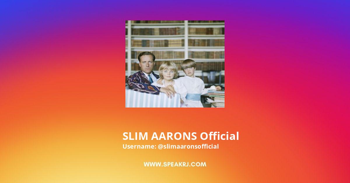 SLIM AARONS Official Instagram Pictures