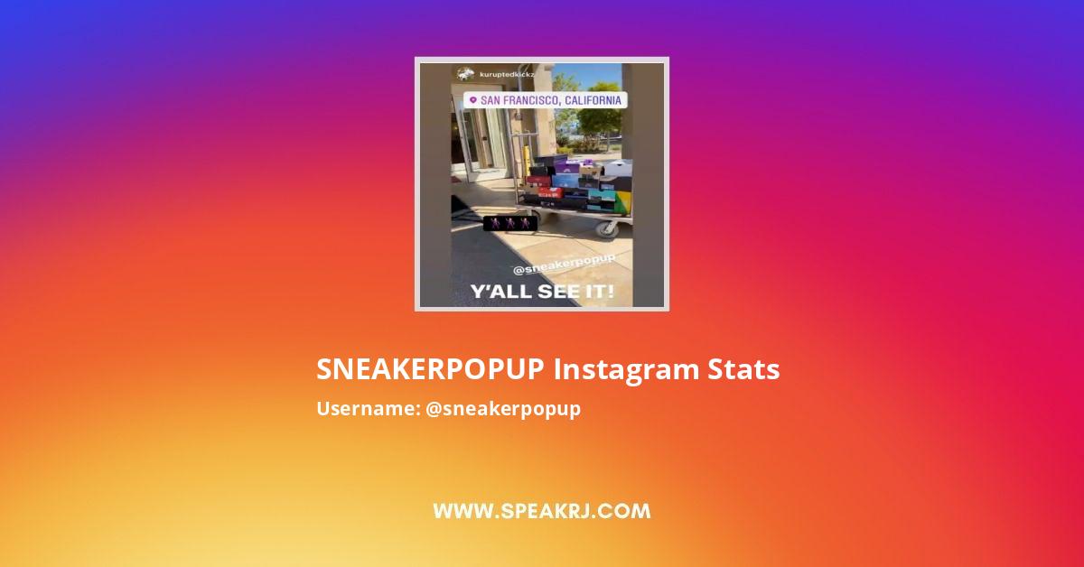SNEAKERPOPUP Instagram Pictures