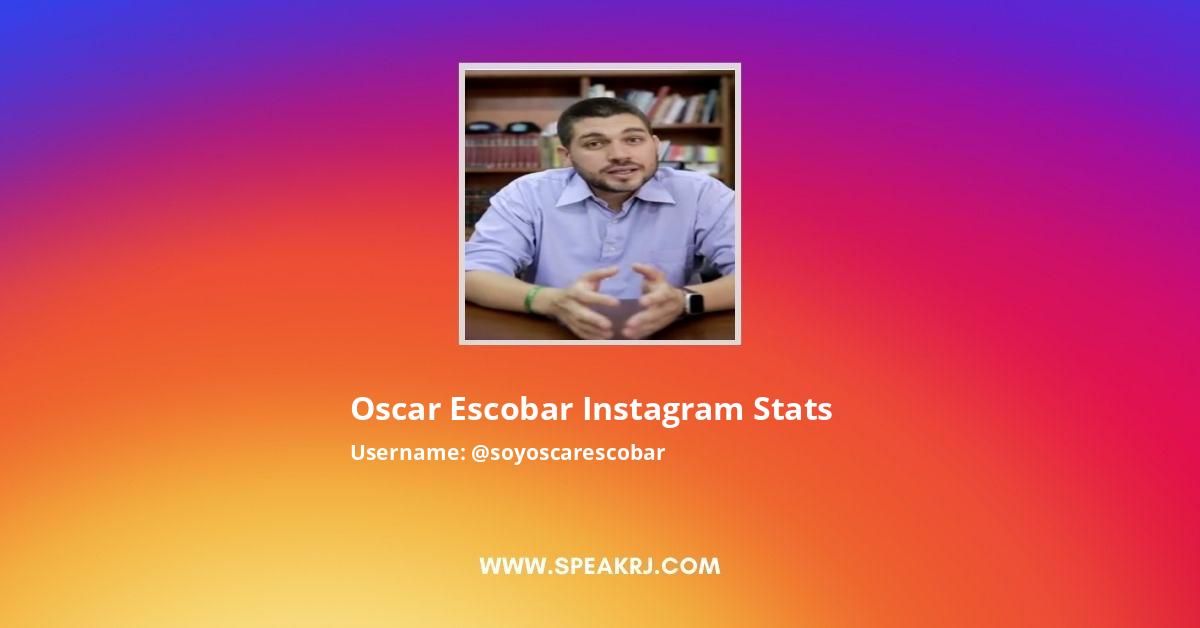 Óscar Escobar Instagram Pictures