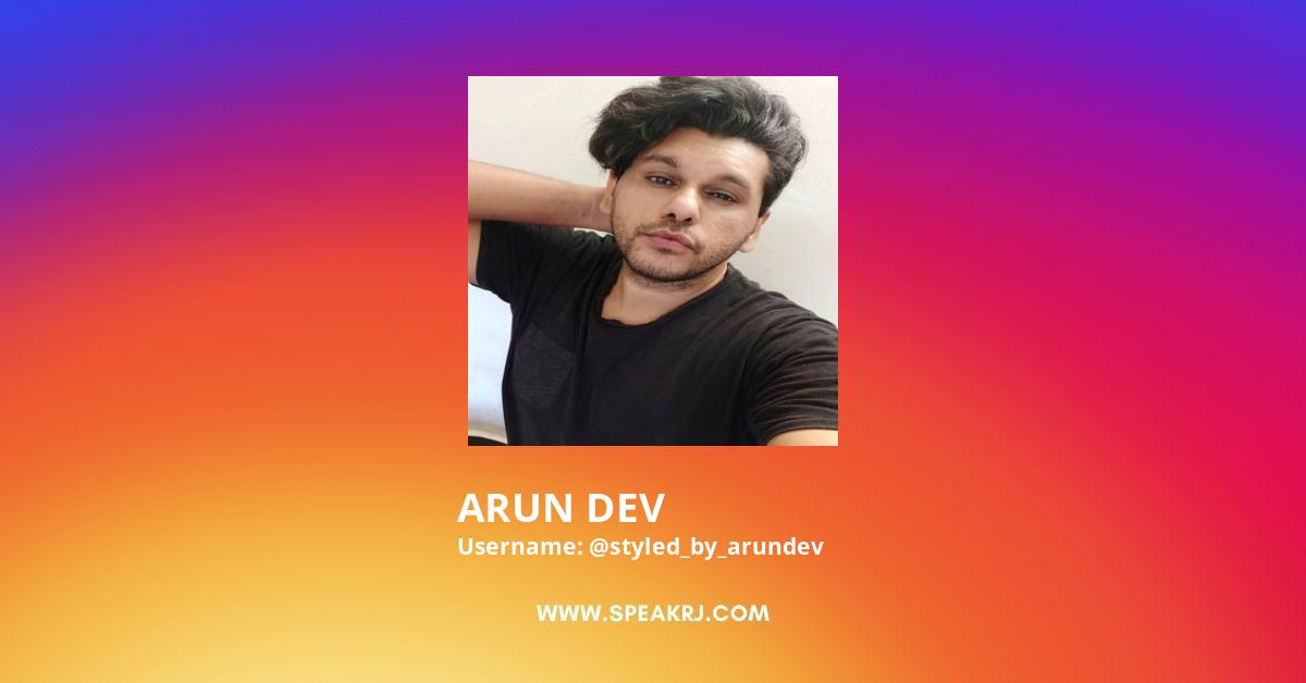 ARUN DEV Instagram Pictures