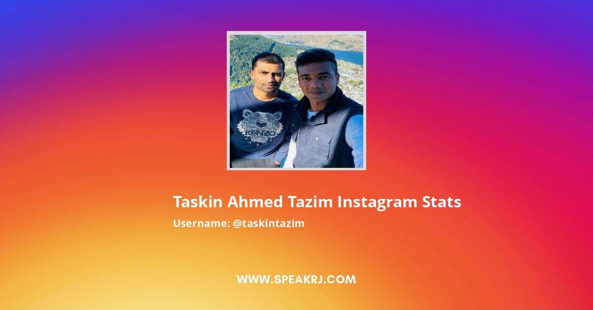 Taskin Ahmed Tazim Instagram Stats