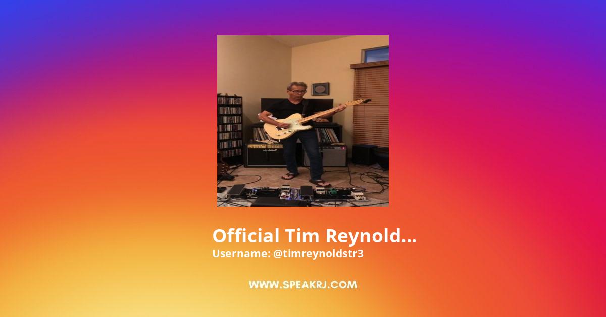 Tim Reynolds Instagram Pictures