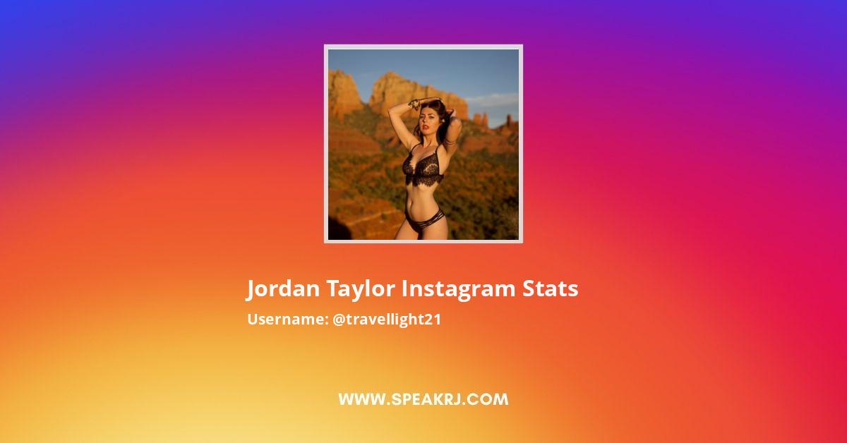Jordan Taylor / Analytics SPEAKRJ Stats