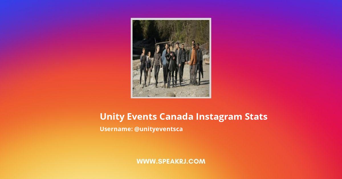 Unity Events Canada Instagram Pictures