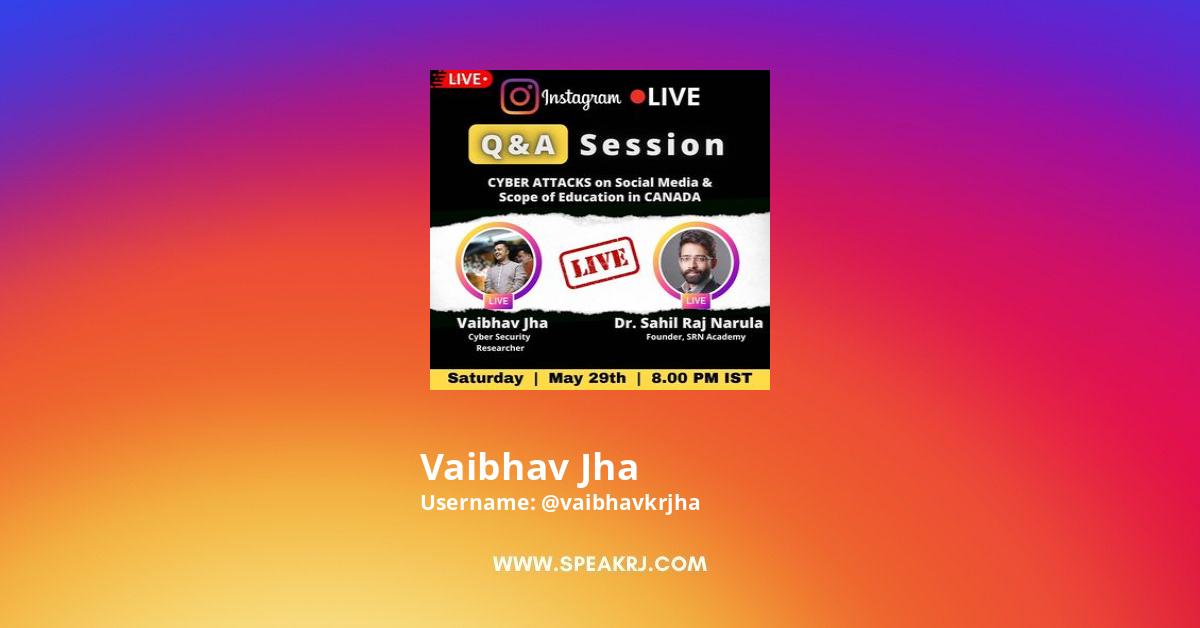 Vaibhav Jha Instagram Pictures