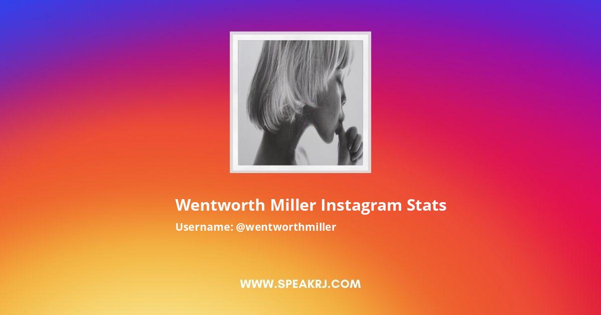 Wentworth Miller Instagram Followers Statistics Analytics Speakrj Stats