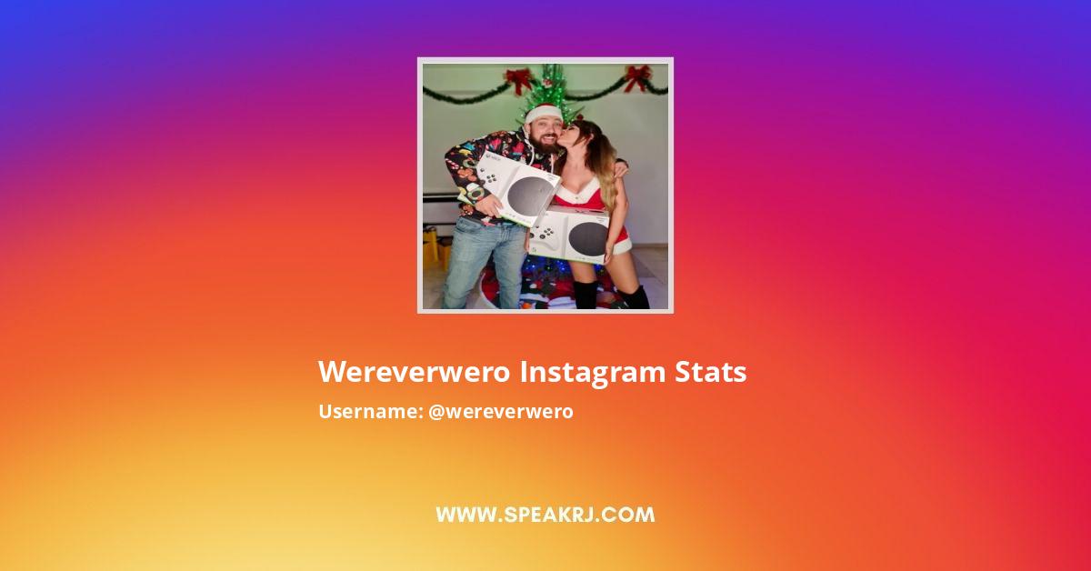 Wereverwero Instagram Stats