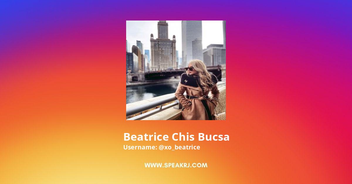 Beatrice Chis Bucsa Instagram Pictures