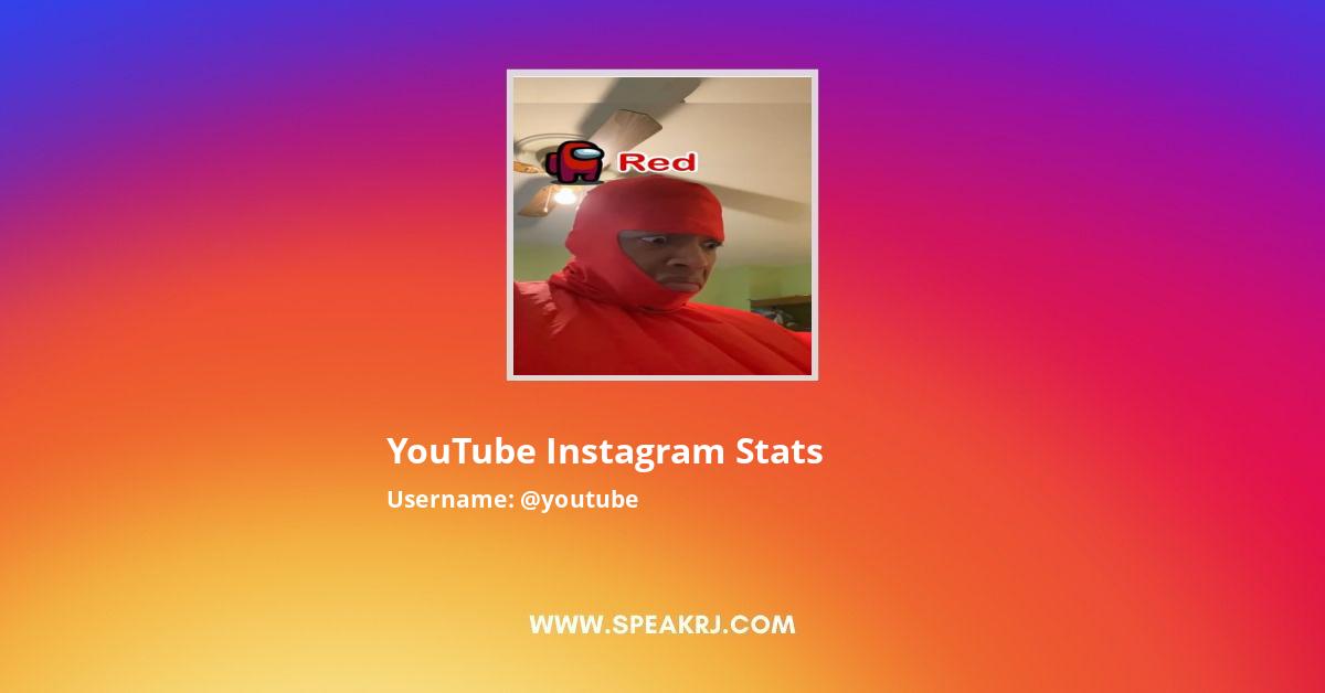 YouTube Instagram Stats