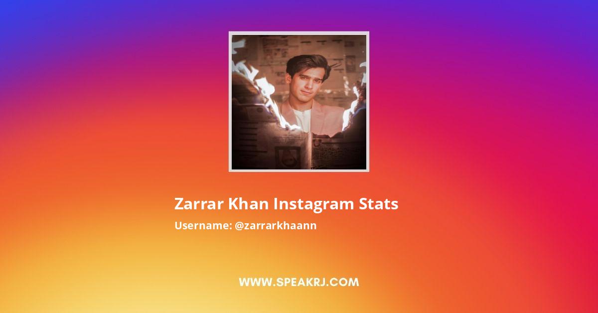 Zarrar Khan Instagram Pictures