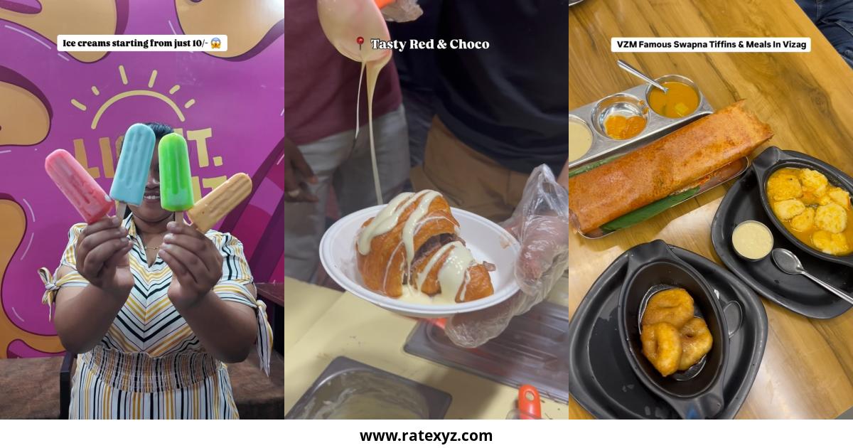 VIZAG FOOD BLOGGER Instagram Pictures