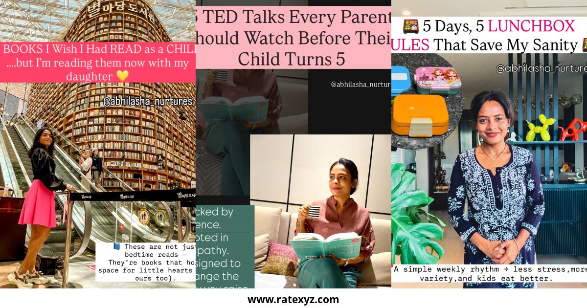 Abhilasha Kulkarni MOM BLOGGER Instagram Pictures
