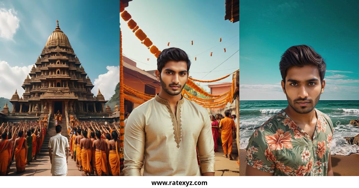 Bharath Indias first male AI influencer Instagram Pictures