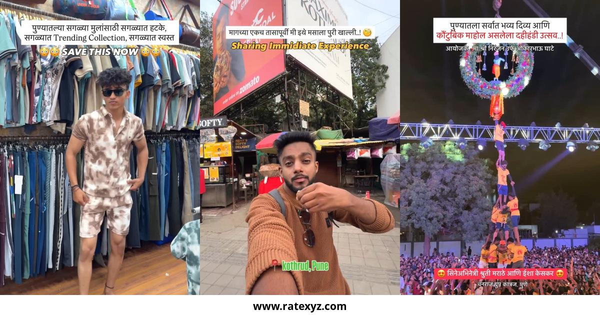 Omkar Pune Food Blogger Instagram Pictures