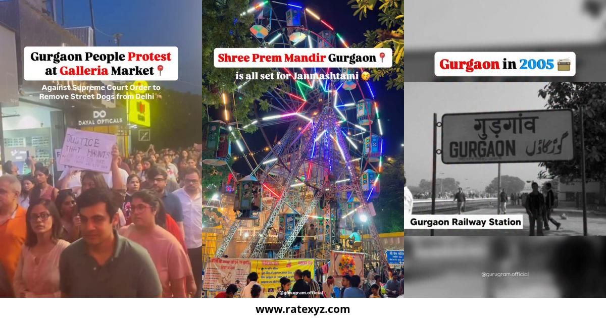 G U R G A O N GURUGRAM Instagram Pictures