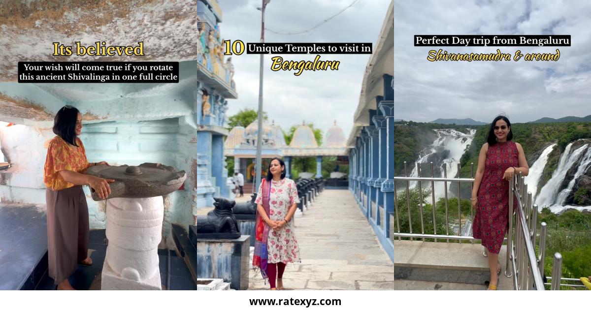 Madhu Travel Lifestyle content creatorBangalore Instagram Pictures