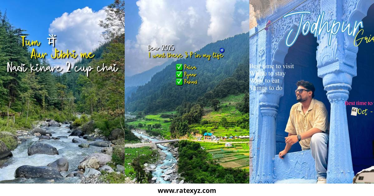 Mayank Travel Influencer ️ Instagram Pictures