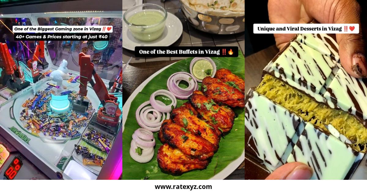 Vizag Food Bloggers Sizzle Spice Instagram Pictures