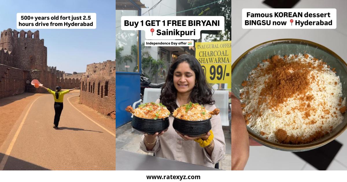 Sanika Samant food stays products travel Instagram Pictures