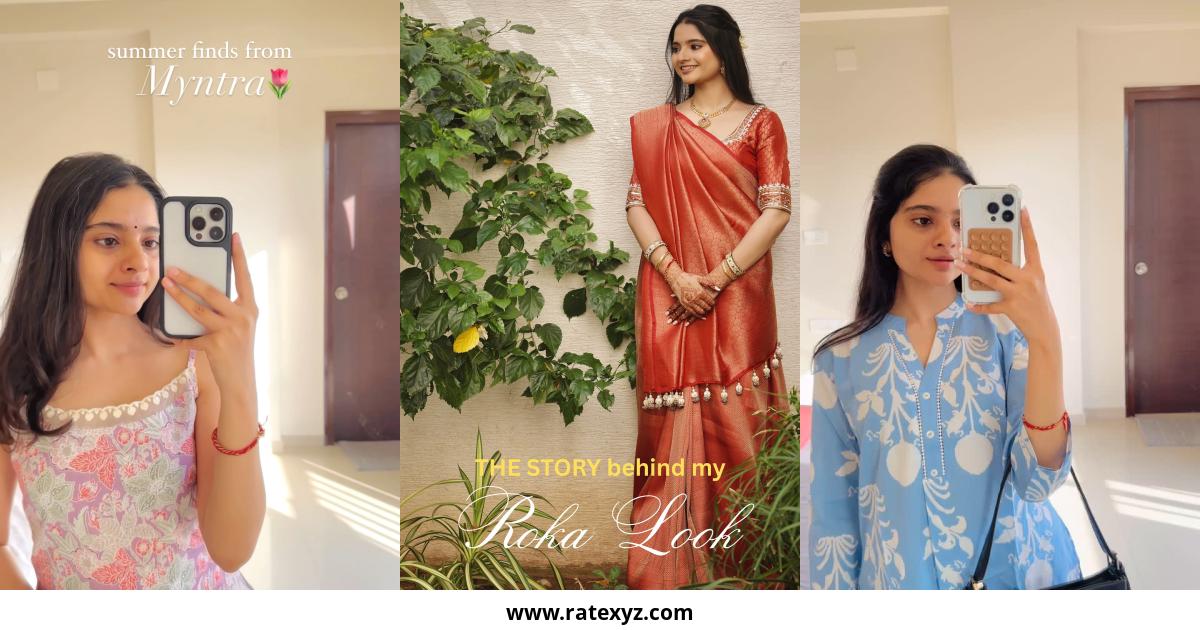 Shyama Fashion Influencer Instagram Pictures