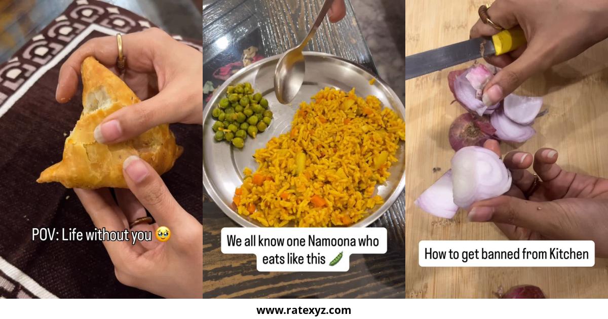 Shivangi Amit Foodie Siblings Instagram Pictures