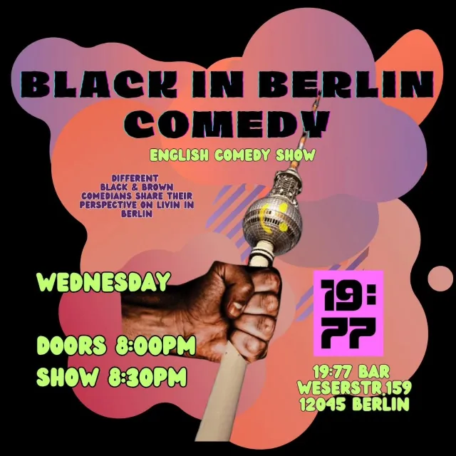 Post by Black In Berlin Comedy