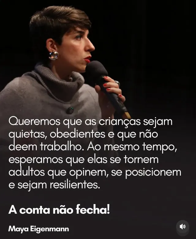 Post by Maya Eigenmann - Educação Positiva