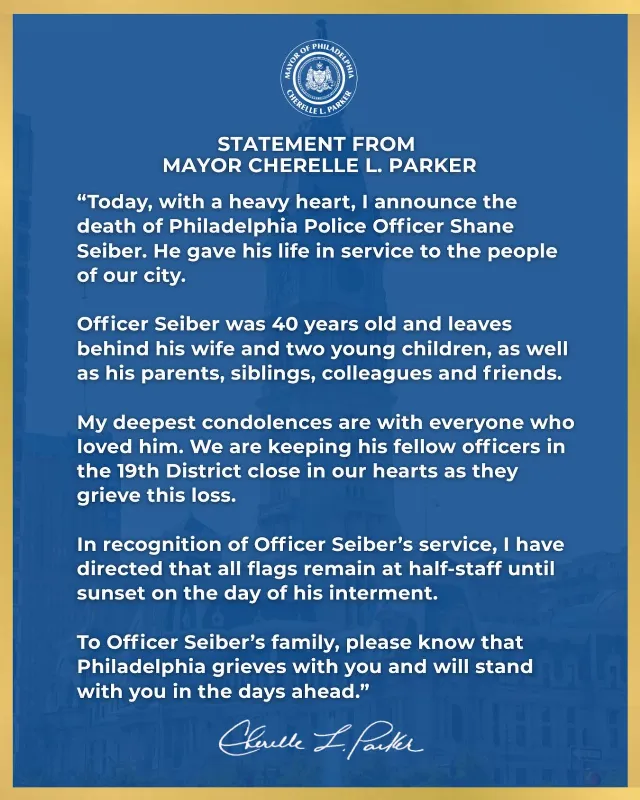 Post by Mayor Cherelle L. Parker