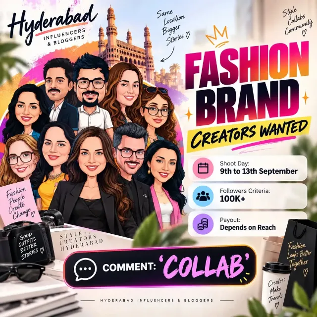 Post by Hyderabad Bloggers And Influencers Community