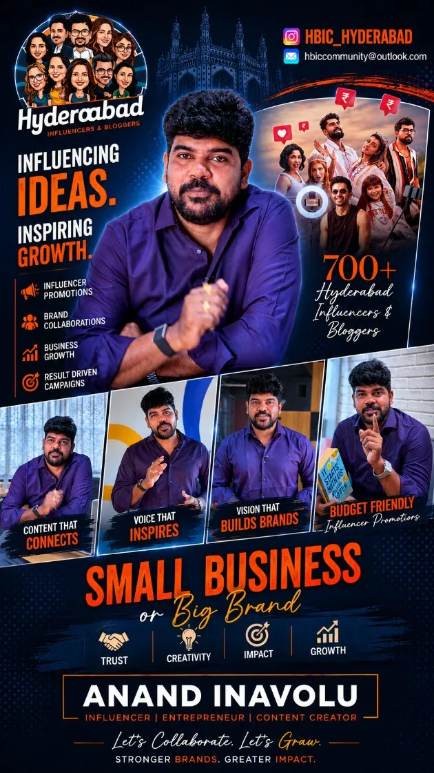 Post by Hyderabad Bloggers And Influencers Community