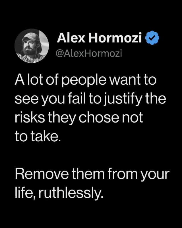 Post by Alex Hormozi