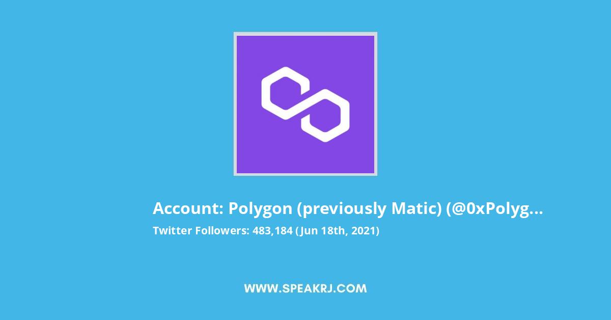 Polygon - MATIC 💜 Twitter Stats