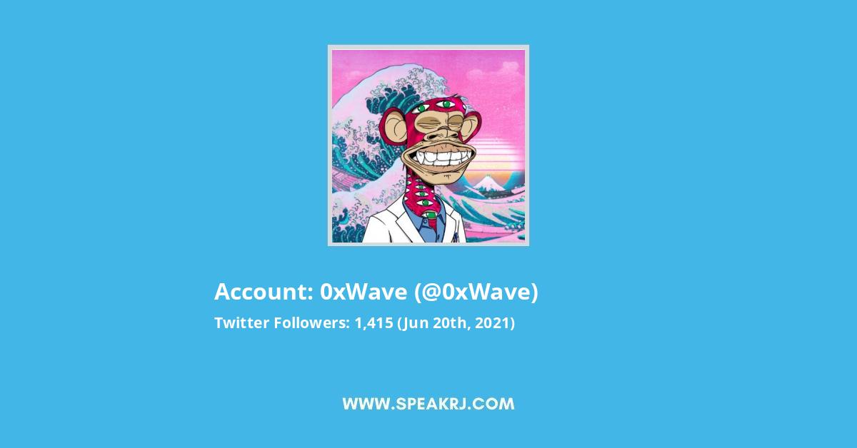 wave Twitter Stats
