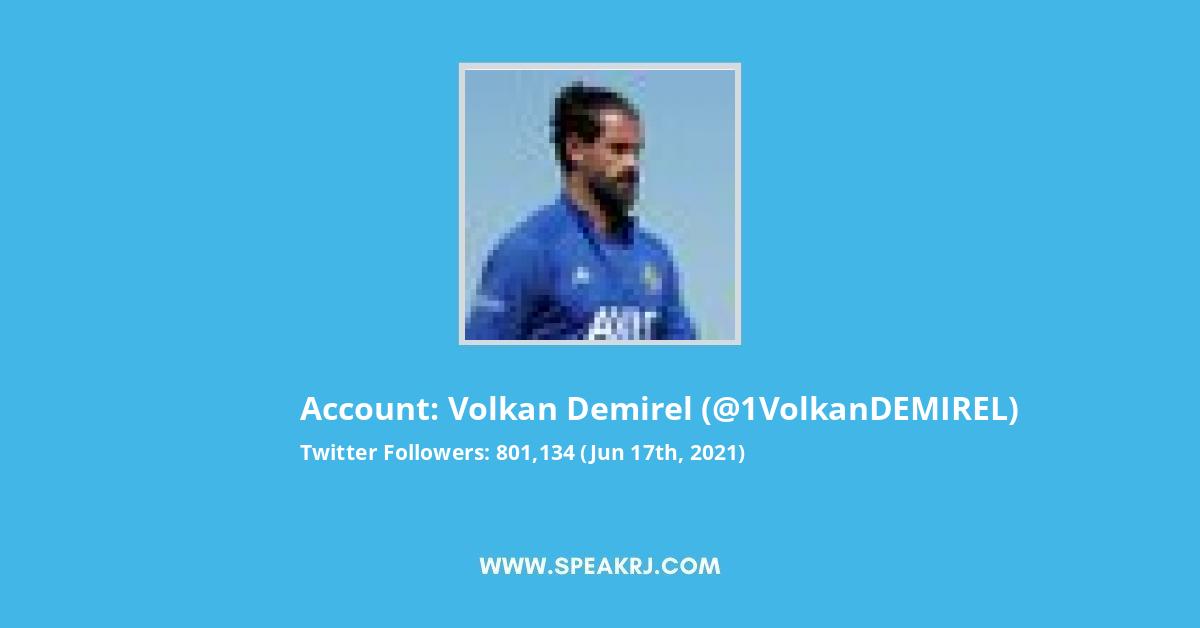 Volkan Demirel Twitter Stats