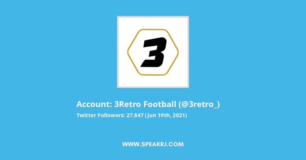 3Retro Football Twitter Stats