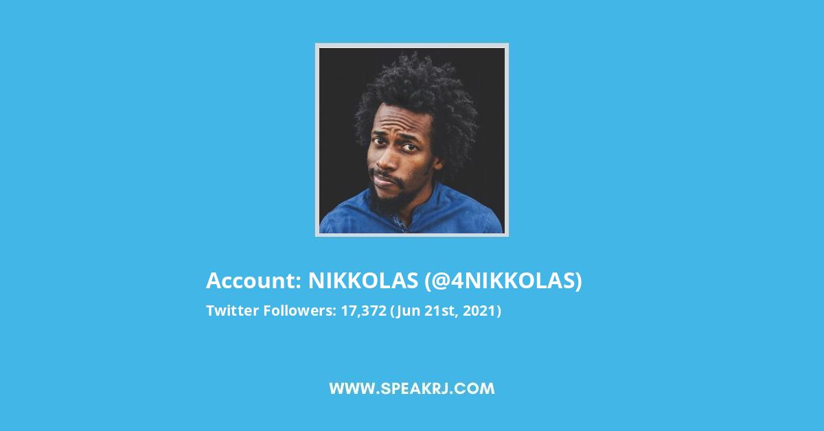 NIKKOLAS Twitter Stats