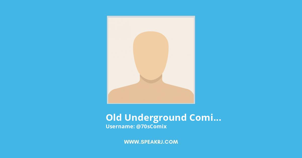 old underground comix (mostly) Twitter Stats